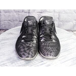 Nike Free TR Fit 5 MTLC Black Metallic Silver 806277-001 Women 8.5 Used